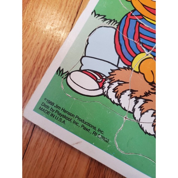 Playskool sesame street puzzles lot bundle of 2 - Picture 4 of 8